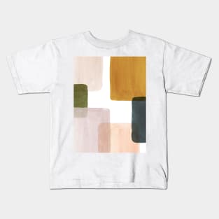 Abstract color blocks Kids T-Shirt